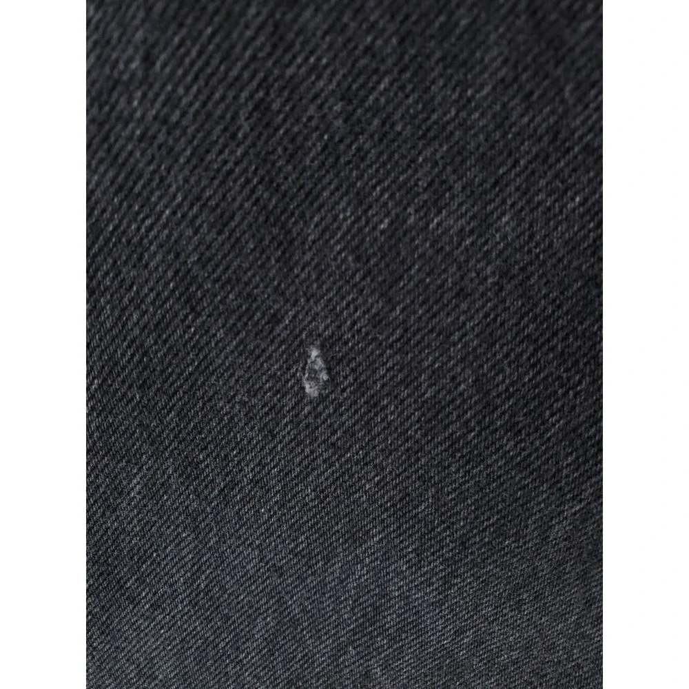 Levis 501 Jeans Mens 40x30* Black Faded‎ Work Pants Grunge Distressed Button Fly